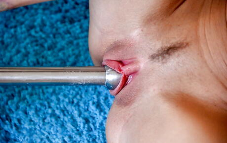 Excellent american brunette milf Starri Knight showing big boobies and loving dildo 